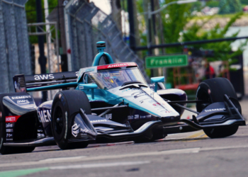 Kirkwood had an eventful session on his way to P1. Photo: Kevin Dejewski