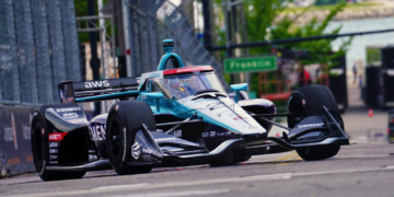 Kirkwood had an eventful session on his way to P1. Photo: Kevin Dejewski