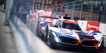 Sheldon van der Linde headed the second free practice session for BMW RLL