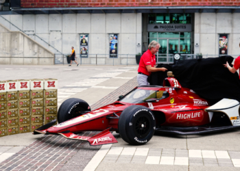 Abel's livery is one to remember. for long-time fans of the sport. Photo: Kevin Dejewski