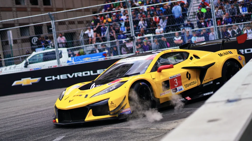 The #3 Corvette Z06 GT3.R were one of the winners amidst the strategy aspect of this sprint race