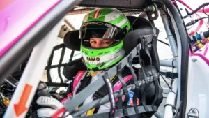 Klaus Bachler co-drives the #77 AO Racing Porsche 911 GT3.R with Laurin Heinrich