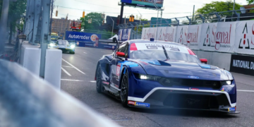 Seb Priaulx fronted a 1-2 for Ford Multimatic at the Detroit Street Course