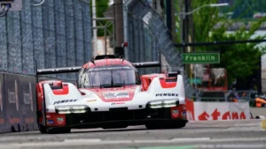 Nick Tandy led the pace in the third free practice session before the main event later on