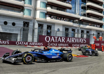 Alex Albon finished ninth for Williams in the 2025 F1 Monaco GP