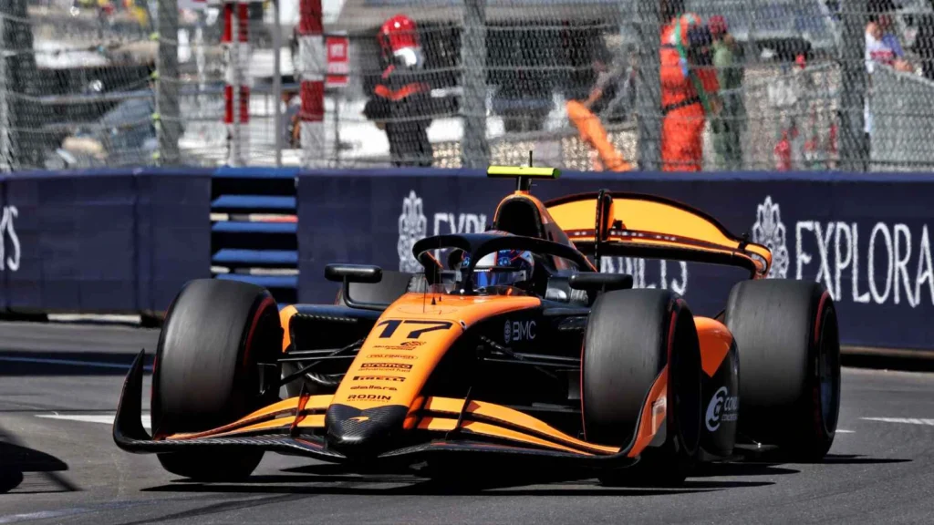 F2 championship leader Alex Dunne becomes the fifth different polesitter so far this season
