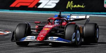 Charles Leclerc qualified eighth in Miami