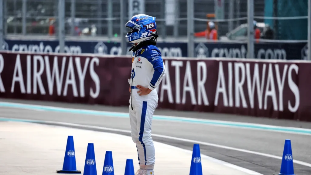 Charles Leclerc admitted something was amiss with his Ferrari in Miami