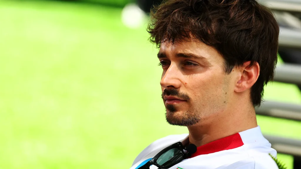Charles Leclerc said the idea of increasing pit lane speeds had never crossed his mind