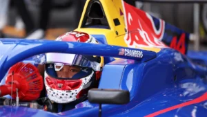 Chloe Chambers went fastest in F1 Academy qualifying at the Miami International Autodrome