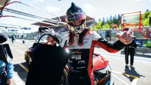 Finn Gehrsitz claimed his maiden pole position for the FIA World Endurance Championship round at Spa-Francorchamps
