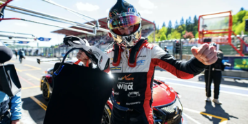 Finn Gehrsitz claimed his maiden pole position for the FIA World Endurance Championship round at Spa-Francorchamps