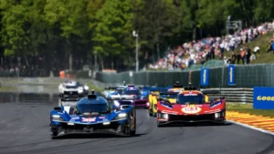 Alpine wrestled their way into the lead at Spa-Francorchamps on Ferrari AF Corse
