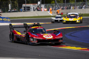 #51 Ferrari heads Ferrari 1-2 at Spa after race-long battle with #36 Alpine
