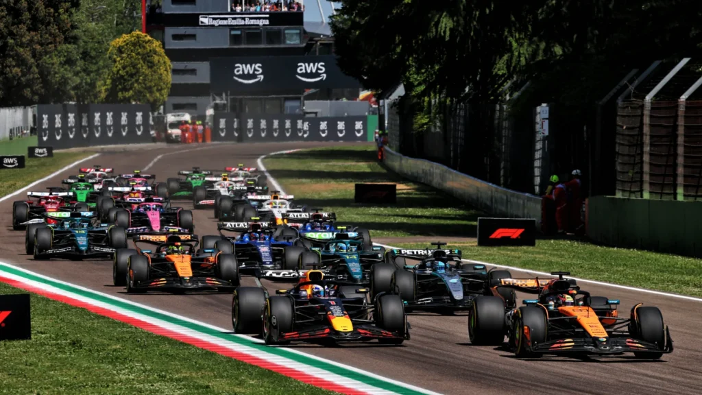 Max Verstappen starred as F1 raced at Imola