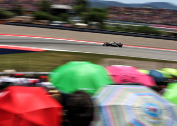 Qualifying took place in glorious conditions in Barcelona