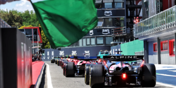 There was plenty of action during FP1 at Imola