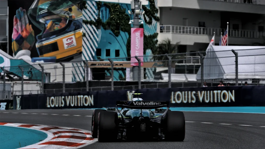 Both Aston Martins were out in Q1
