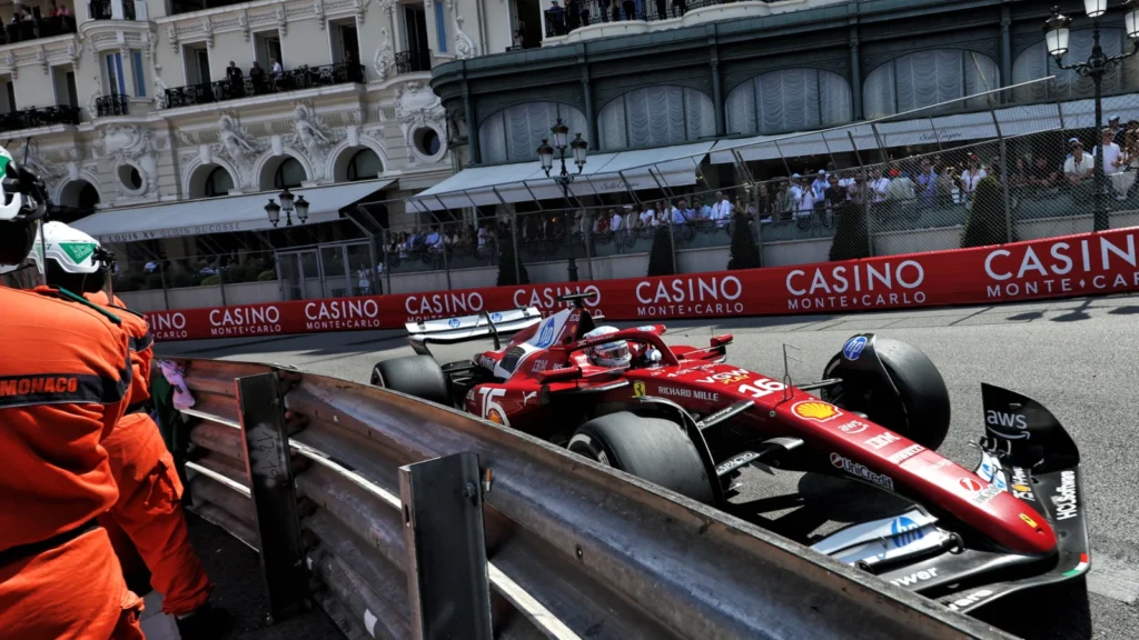Charles Leclerc (MON) Ferrari SF-25. 25.05.2025. Formula 1 World Championship, Rd 8, Monaco Grand Prix, Monte Carlo, Monaco, Race Day