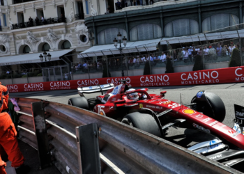 Charles Leclerc (MON) Ferrari SF-25. 25.05.2025. Formula 1 World Championship, Rd 8, Monaco Grand Prix, Monte Carlo, Monaco, Race Day