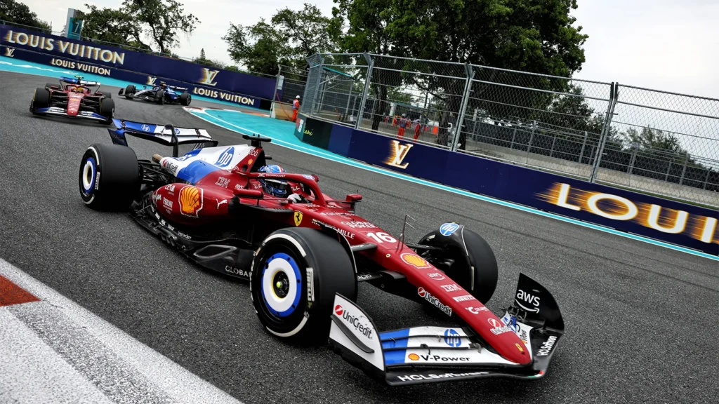 Ferrari had driver swap chaos to contend with between Charles Leclerc and Lewis Hamilton in Miami