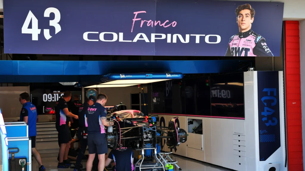 Alpine is poised to have an unchanged car at Imola