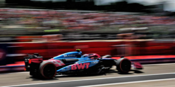 Franco Colapinto shunted his Alpine car after his pit lane blunder in Imola qualifying