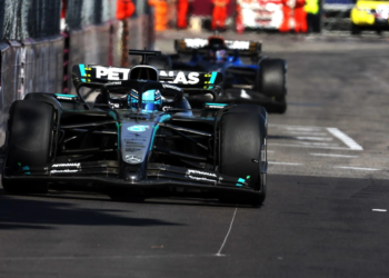 George Russell finished 11th after a difficult Monaco GP