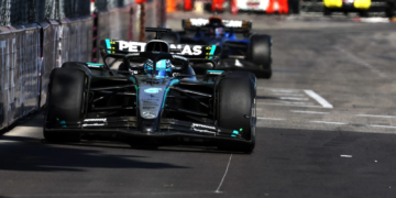 George Russell finished 11th after a difficult Monaco GP