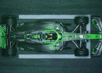 Sauber F1 livery