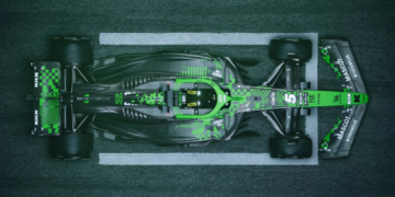 Sauber F1 livery