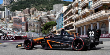 Rookie Ivan Domingues claimed his first win in F3