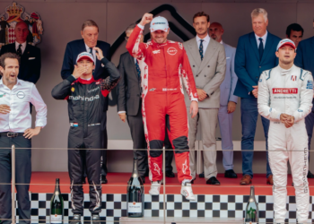Monaco E-Prix Podium 2025