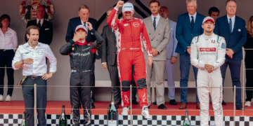 Monaco E-Prix Podium 2025