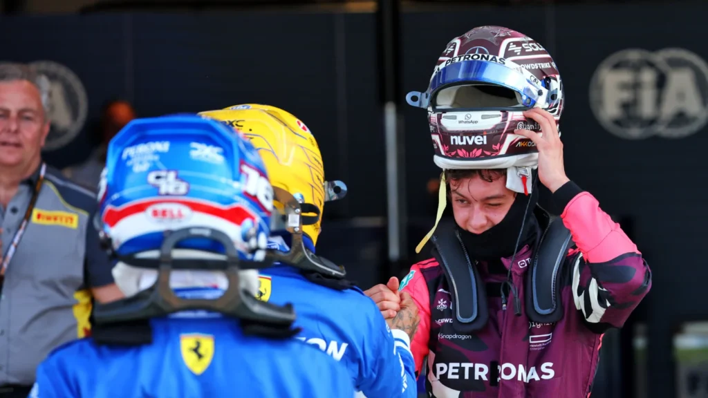 Lewis Hamilton claims Kimi Antonelli has silenced the critics