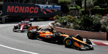 Lando Norris repelled Charles Leclerc's advances in Monaco