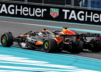 Lando Norris wasn't impressed with the way Max Verstappen drove in Miami