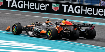 Lando Norris wasn't impressed with the way Max Verstappen drove in Miami