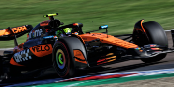 Lando Norris (GBR) McLaren MCL39. 16.05.2025. Formula 1 World Championship, Rd 7, Emilia Romagna Grand Prix, Imola, Italy, Practice Day