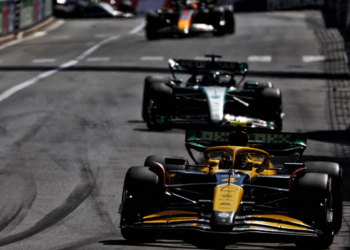 Lando Norris (GBR) McLaren MCL38. 26.05.2024. Formula 1 World Championship, Rd 8, Monaco Grand Prix, Monte Carlo, Monaco, Race Day