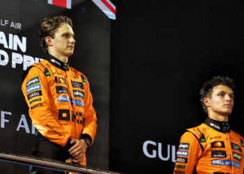 Lando Norris has denied the momentum is with Oscar Piastri in 2025