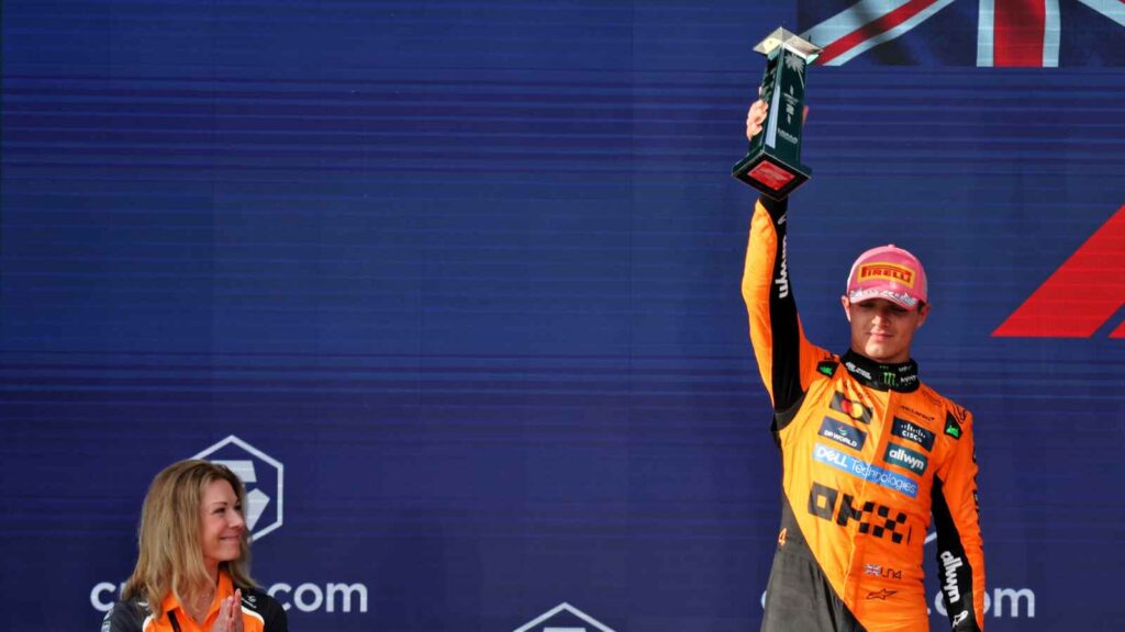 Lando Norris said ‘it's never the best feeling’ after finishing second in the 2025 F1 Miami GP