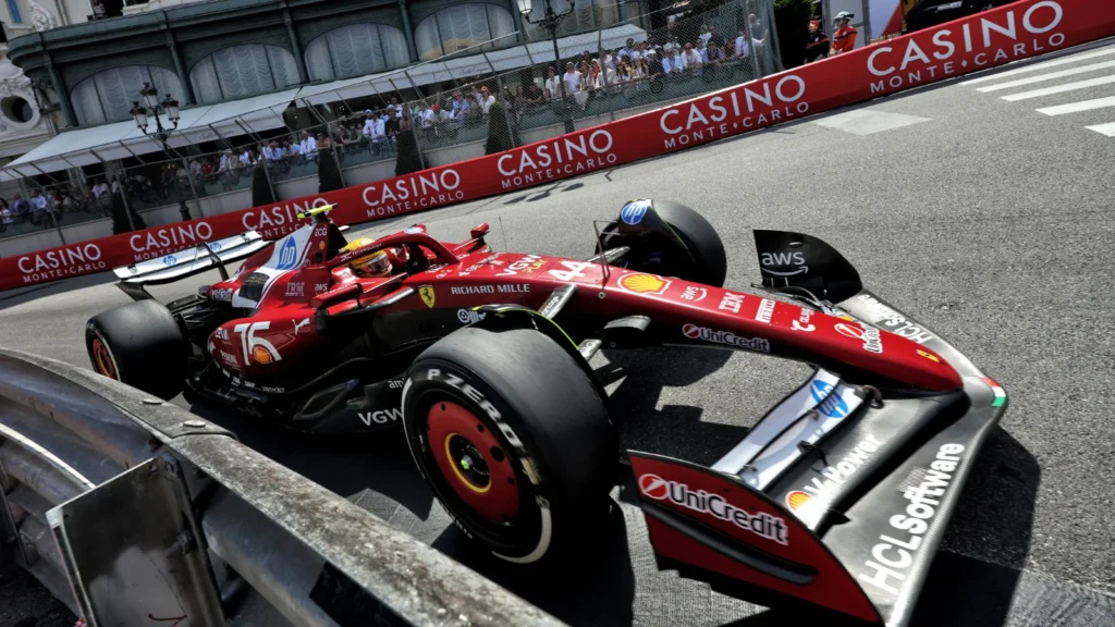 Lewis Hamilton had a lonely race in Monaco