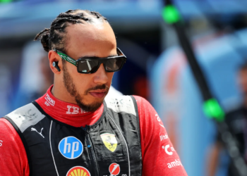 Ferrari denied there is tension between Lewis Hamilton and his race engineer
