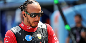 Ferrari denied there is tension between Lewis Hamilton and his race engineer