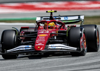 Lewis Hamilton Ferrari Spain 2025