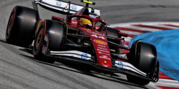 Lewis Hamilton (GBR) Ferrari SF-25. 31.05.2025. Formula 1 World Championship, Rd 9, Spanish Grand Prix, Barcelona, Spain, Qualifying Day