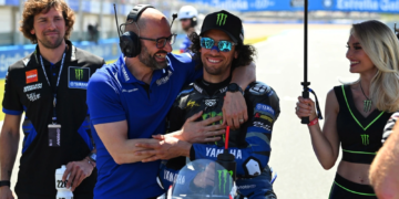 Alex Rins ‘not feeling pain’ from horrific 2023 MotoGP leg injury