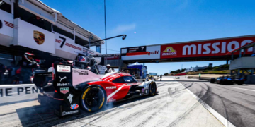 Nick Tandy and Felipe Nasr's win streak for the #7 Porsche came to an end in Laguna Seca