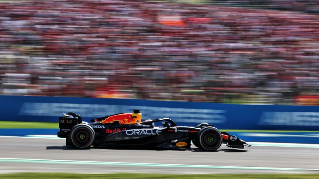 Max Verstappen was victorious for Red Bull in its 400th race in F1